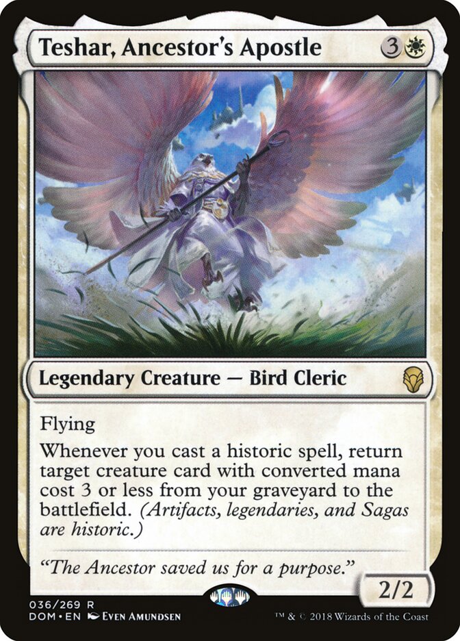 Teshar, Ancestor's Apostle (Dominaria)