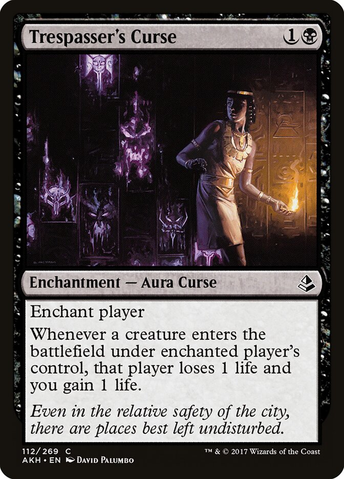 Trespasser's Curse (Amonkhet)