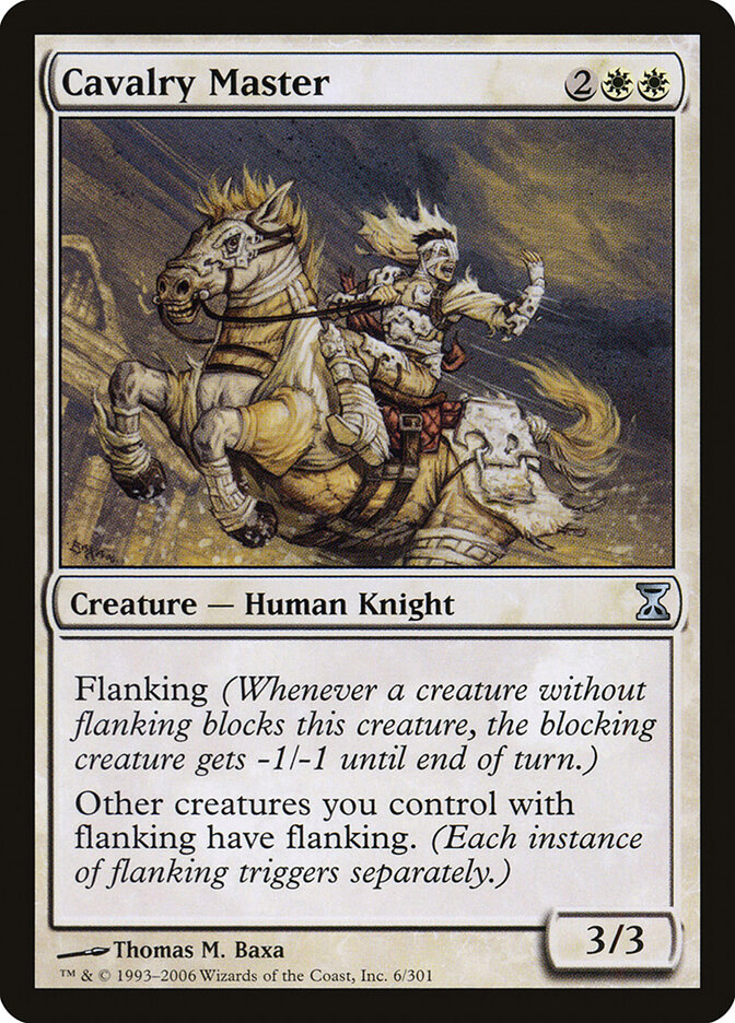 Cavalry Master (Time Spiral)