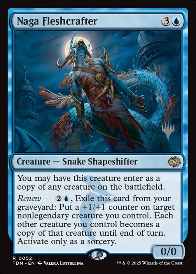 Naga Fleshcrafter (Tarkir: Dragonstorm Promos)