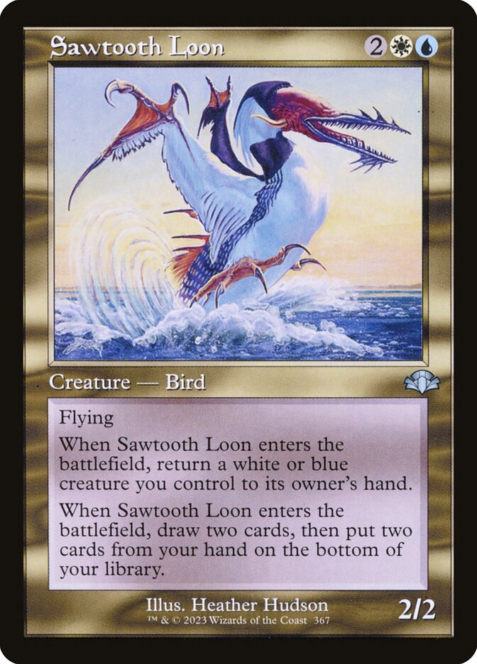 Sawtooth Loon (Dominaria Remastered)