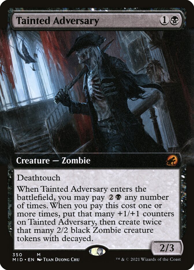 Tainted Adversary (Innistrad: Midnight Hunt)