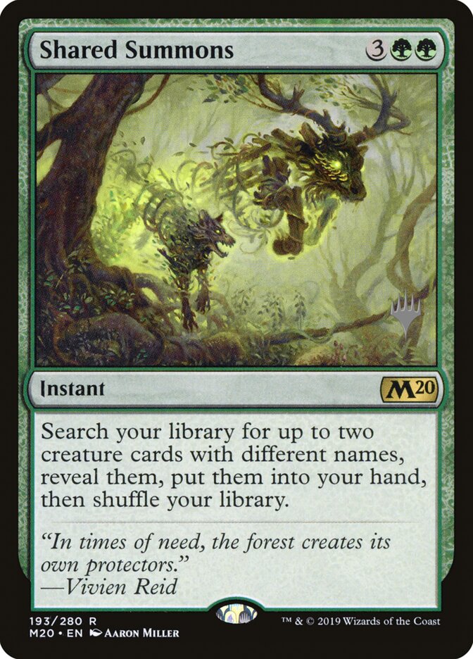 Shared Summons (Core Set 2020 Promos)