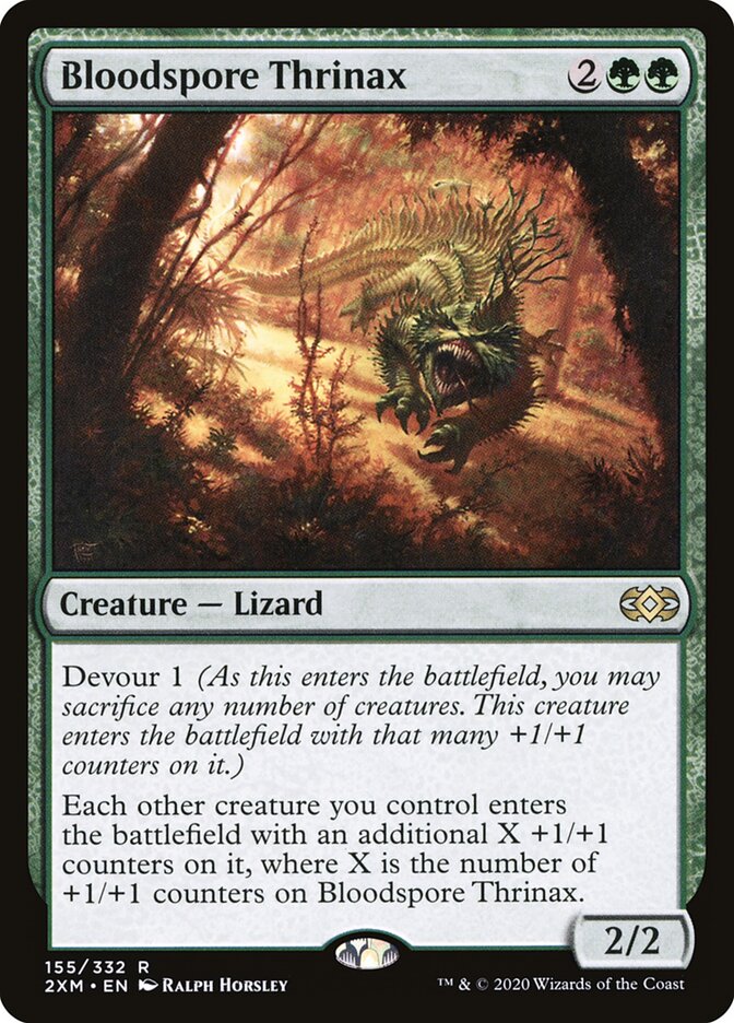 Bloodspore Thrinax (Double Masters)