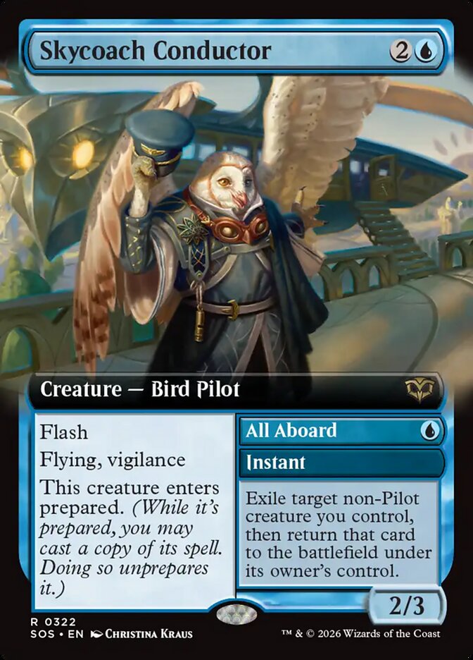 Skycoach Conductor // All Aboard (Secrets of Strixhaven)