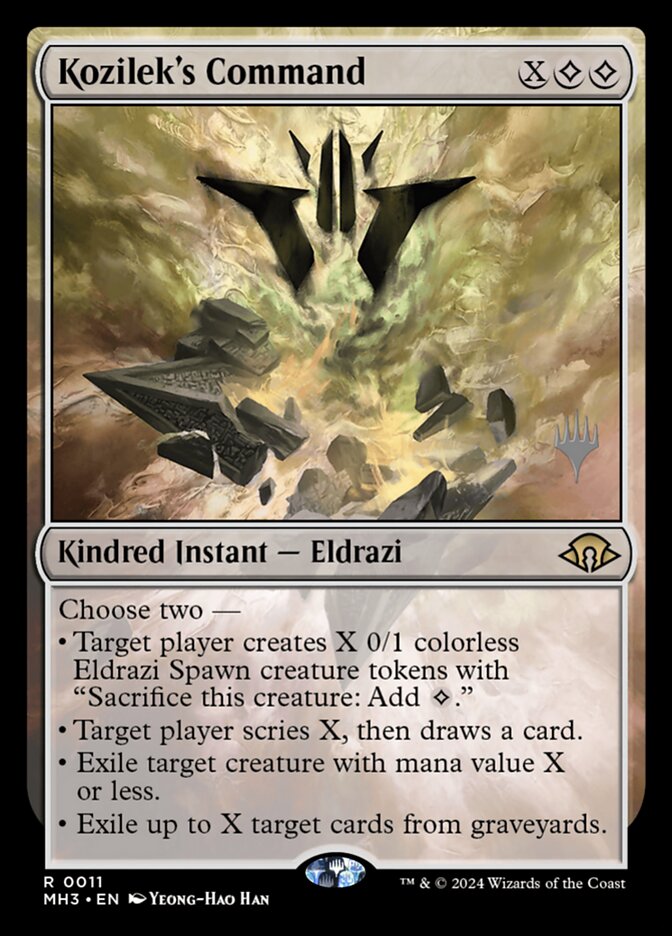 Kozilek's Command (Modern Horizons 3 Promos)