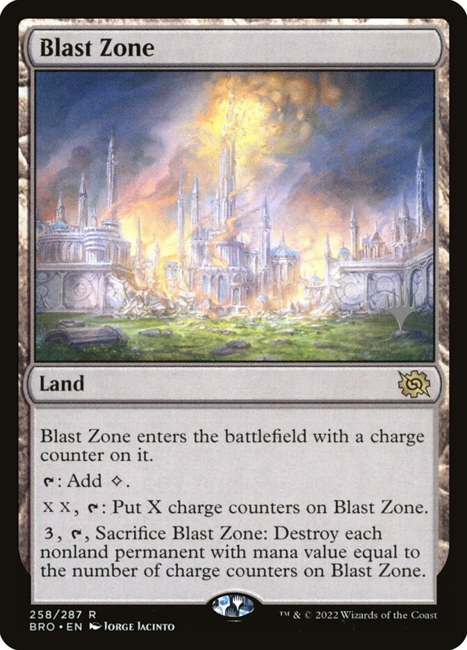 Blast Zone (The Brothers' War Promos)