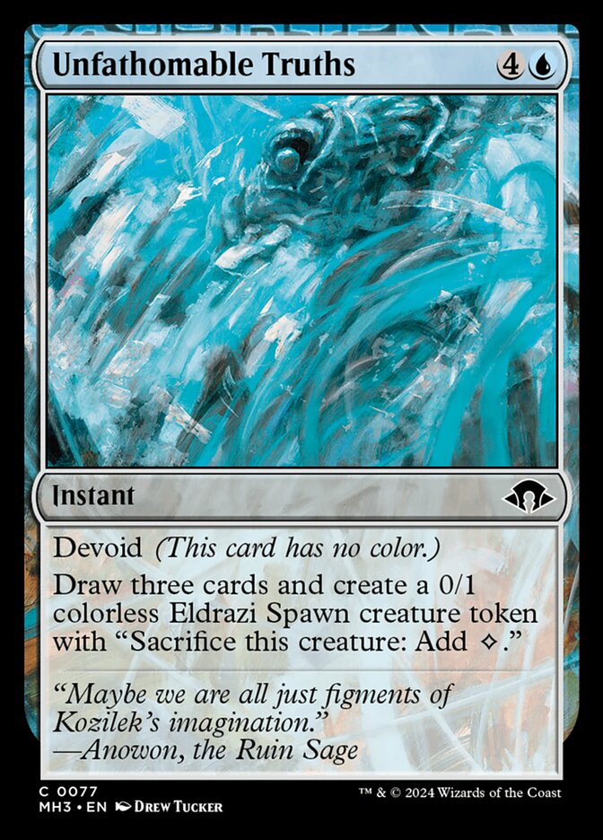 Unfathomable Truths (Modern Horizons 3)
