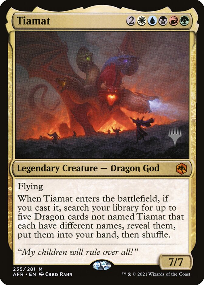 Tiamat (Adventures in the Forgotten Realms Promos)