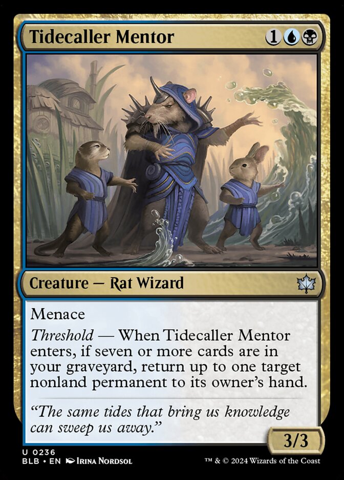 Tidecaller Mentor (Bloomburrow)