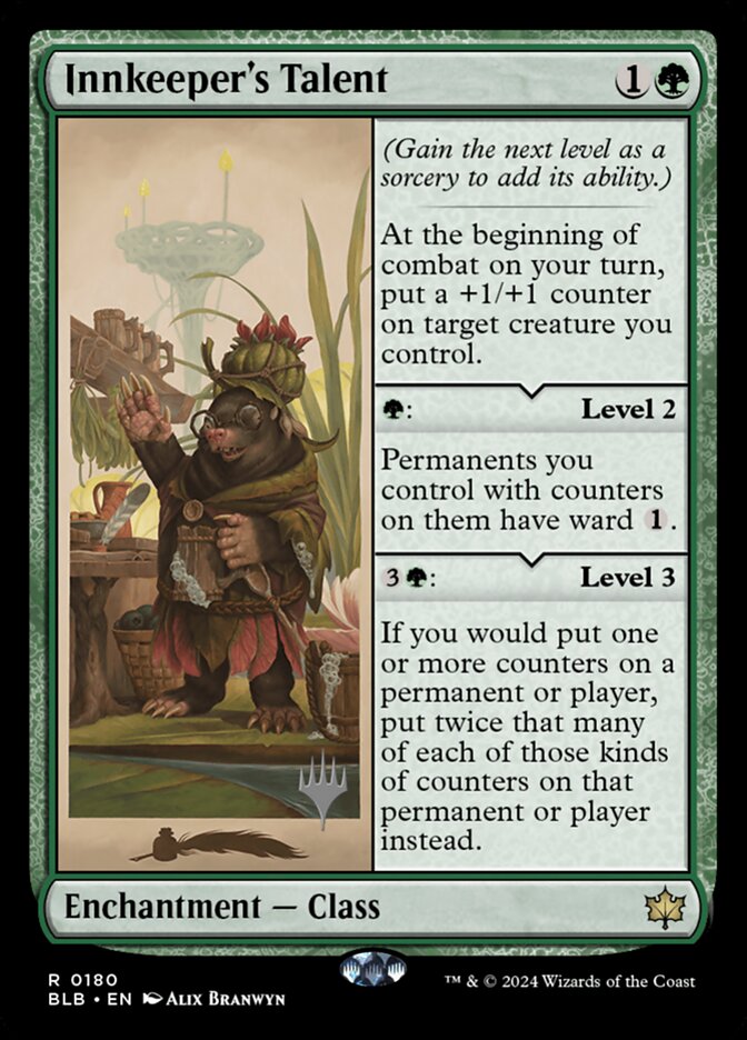 Innkeeper's Talent (Bloomburrow Promos)