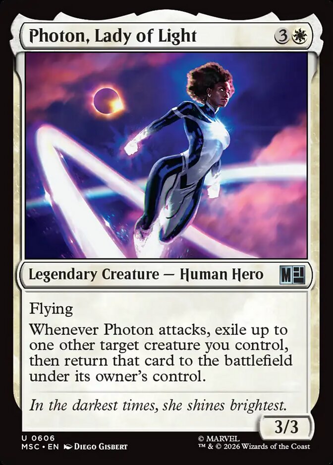 Photon, Lady of Light (Marvel Super Heroes Commander)