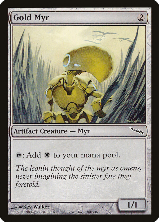 Gold Myr (Mirrodin)