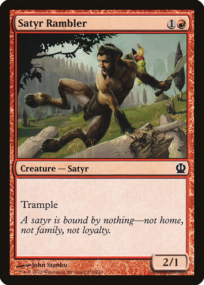 Satyr Rambler (Theros)