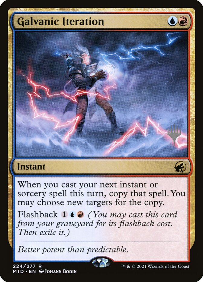 Galvanic Iteration (Innistrad: Midnight Hunt Promos)