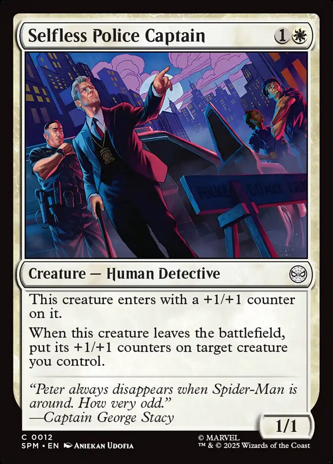 Selfless Police Captain (Marvel's Spider-Man)