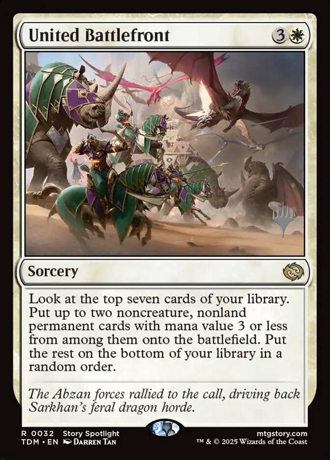 United Battlefront (Tarkir: Dragonstorm Promos)