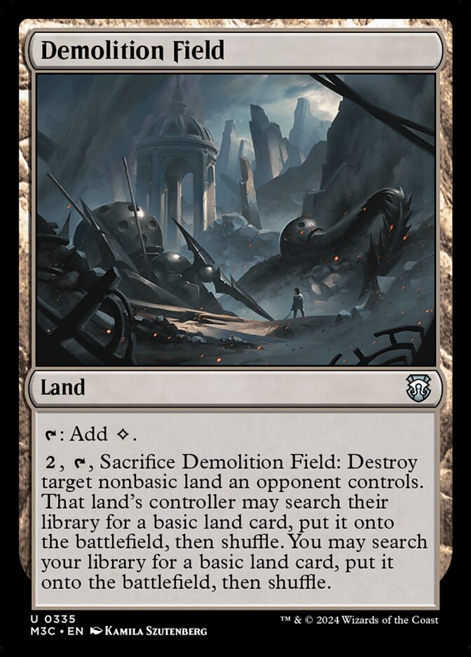 Demolition Field (Modern Horizons 3 Commander)