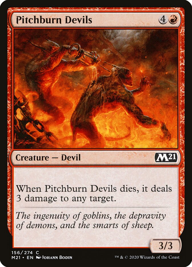 Pitchburn Devils (Core Set 2021)