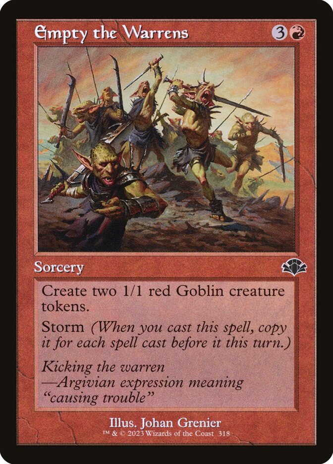 Empty the Warrens (Dominaria Remastered)