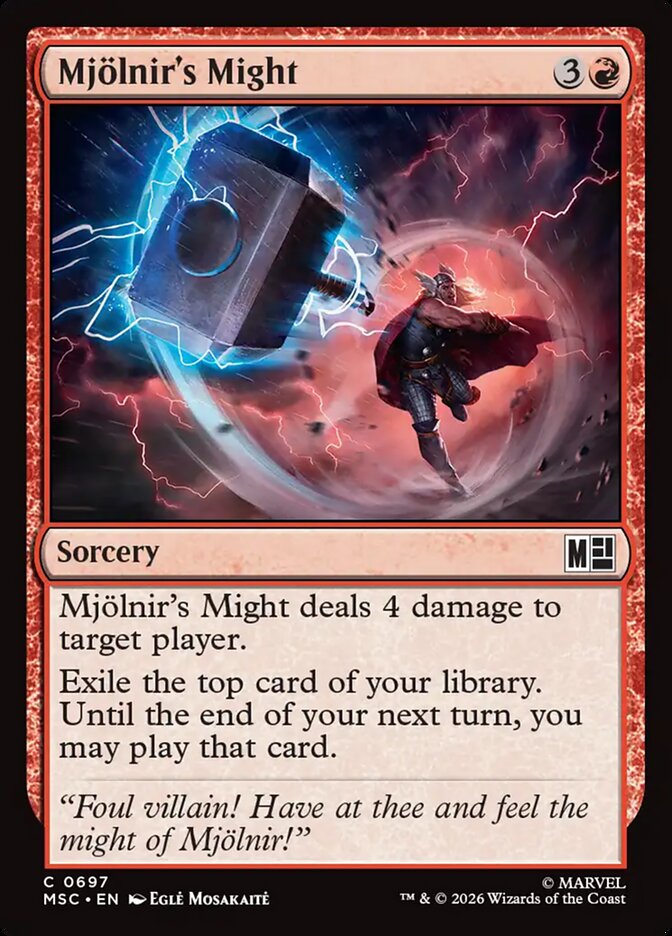 Mjölnir's Might (Marvel Super Heroes Commander)