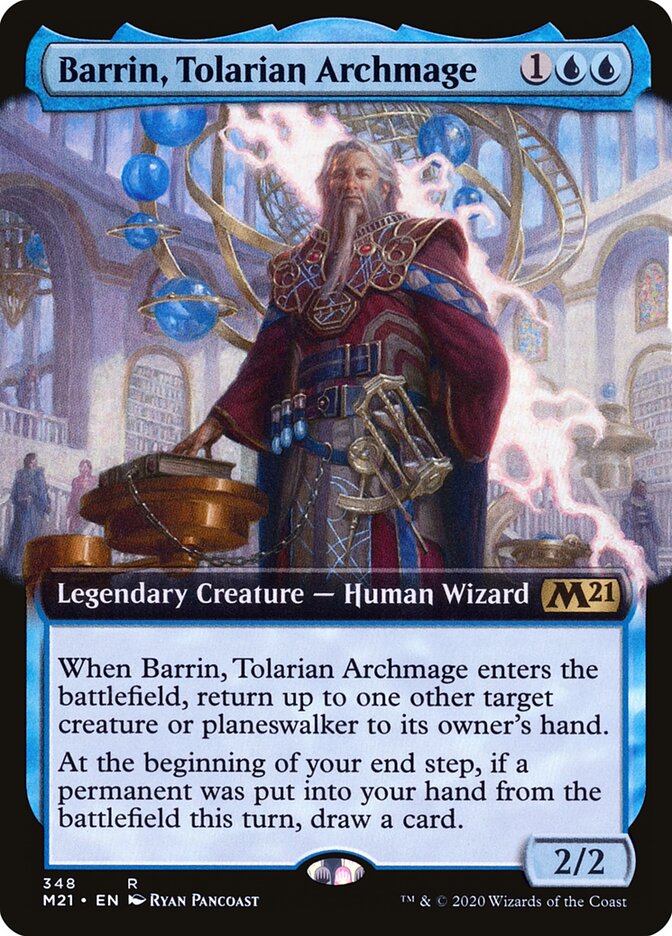 Barrin, Tolarian Archmage (Core Set 2021)