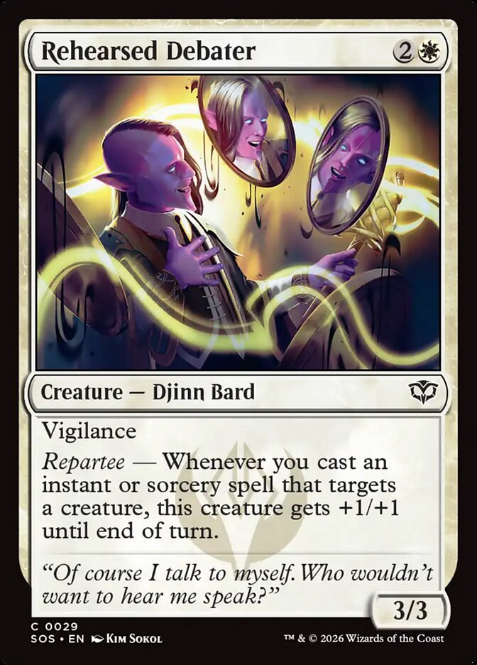 Rehearsed Debater (Secrets of Strixhaven)