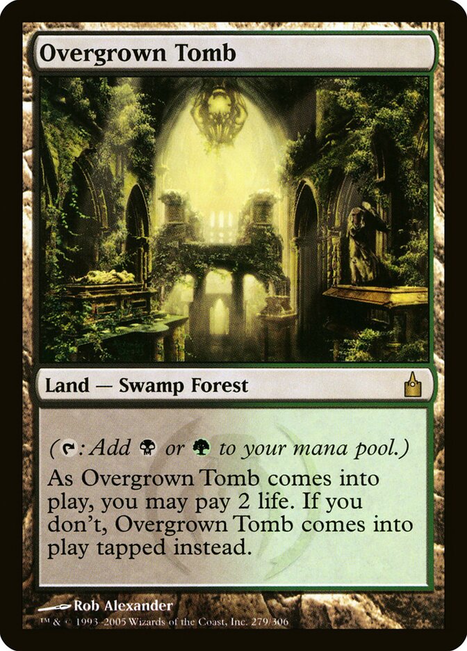 Overgrown Tomb (Ravnica: City of Guilds)