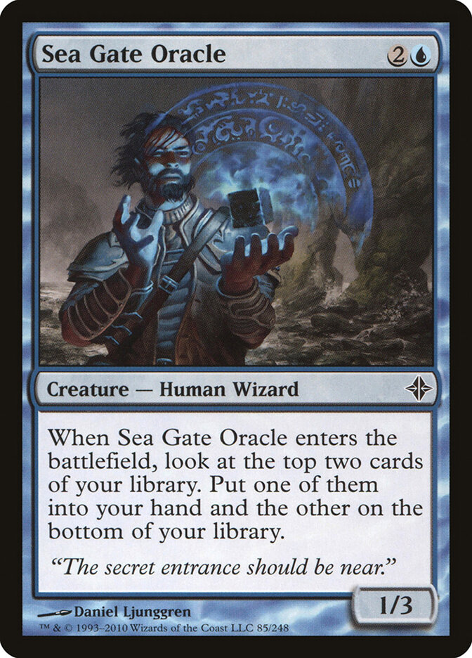 Sea Gate Oracle (Rise of the Eldrazi)