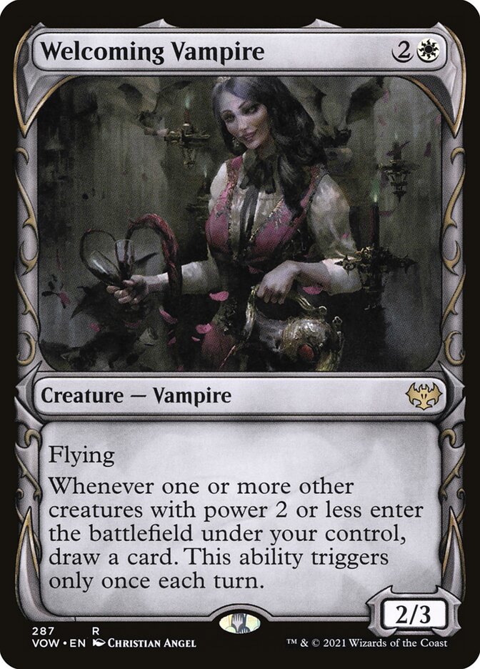 Welcoming Vampire (Innistrad: Crimson Vow)