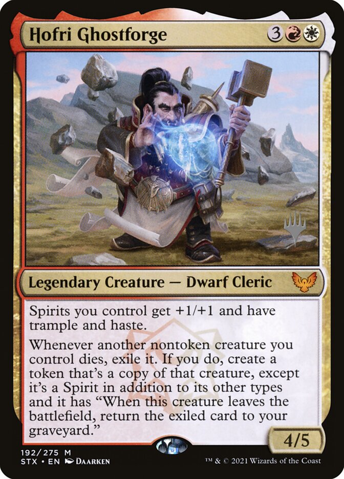 Hofri Ghostforge (Strixhaven: School of Mages Promos)