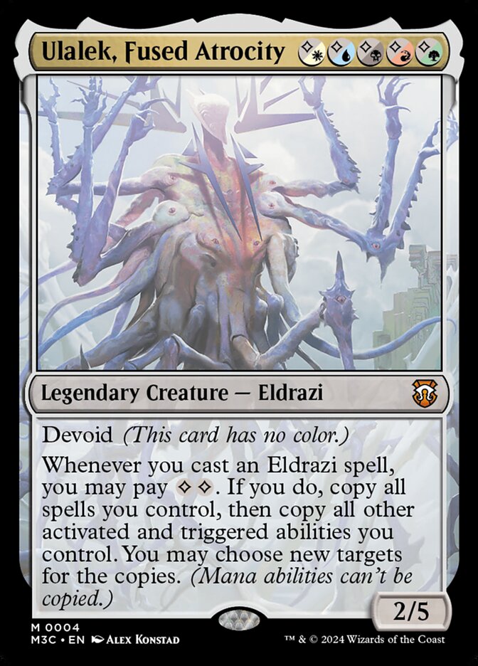 Ulalek, Fused Atrocity (Modern Horizons 3 Commander)