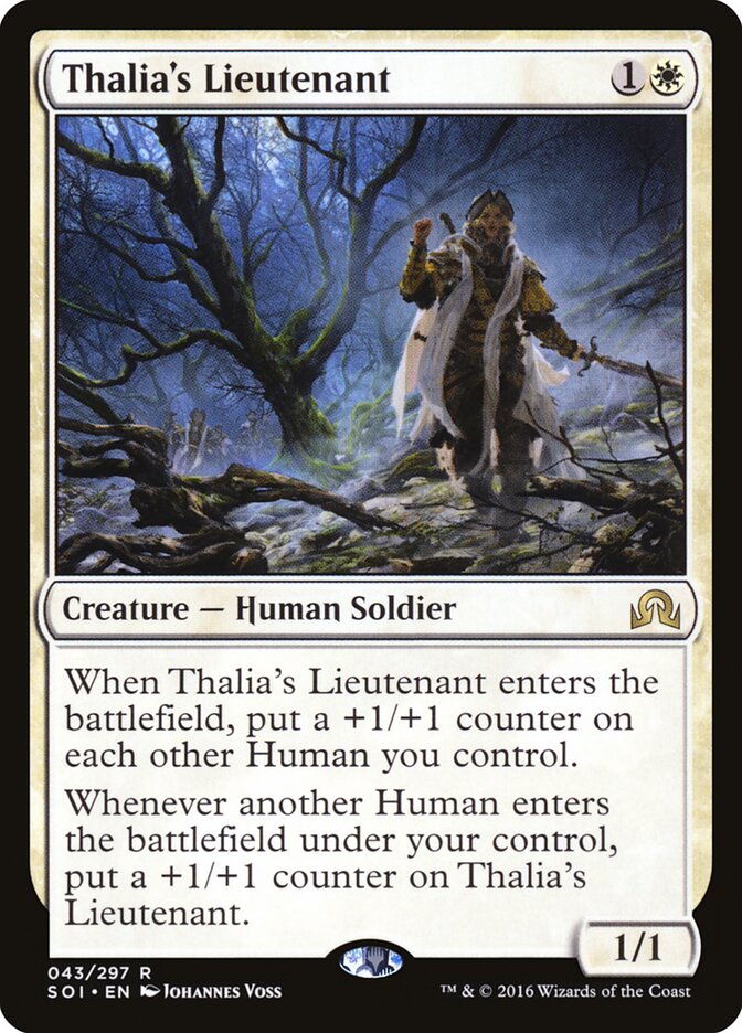 Thalia's Lieutenant (Shadows over Innistrad)