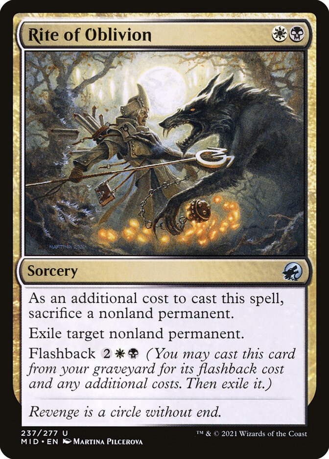 Rite of Oblivion (Innistrad: Midnight Hunt)