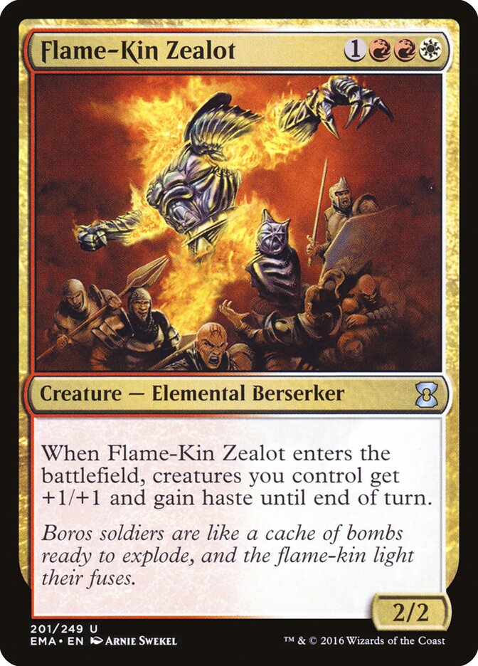 Flame-Kin Zealot (Eternal Masters)