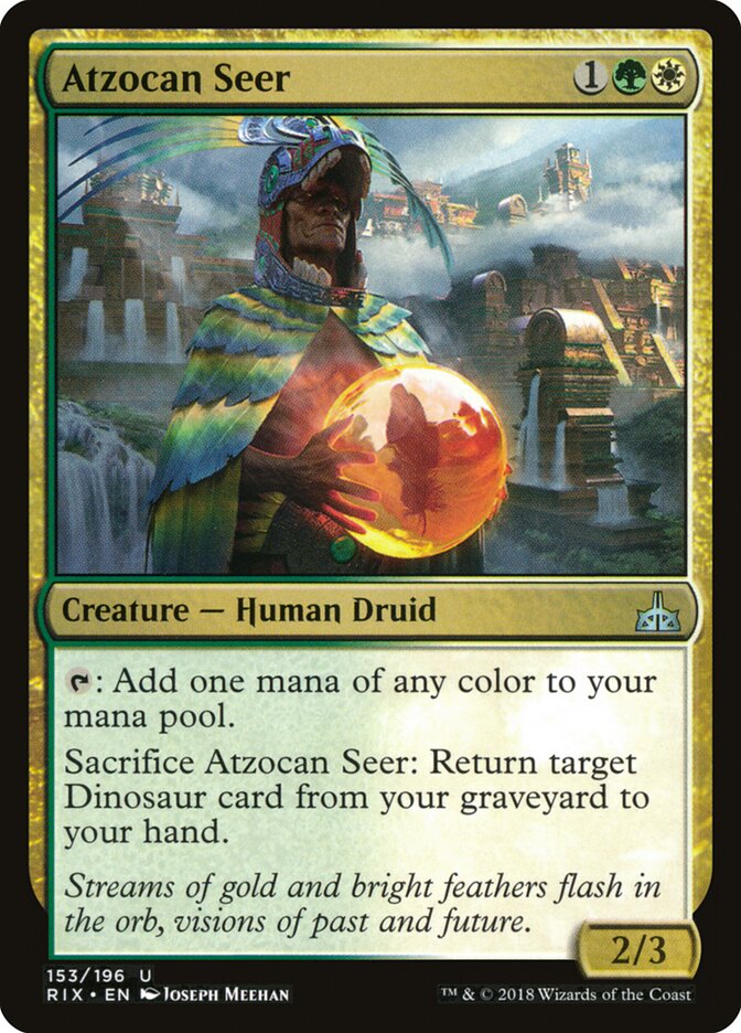 Atzocan Seer (Rivals of Ixalan)