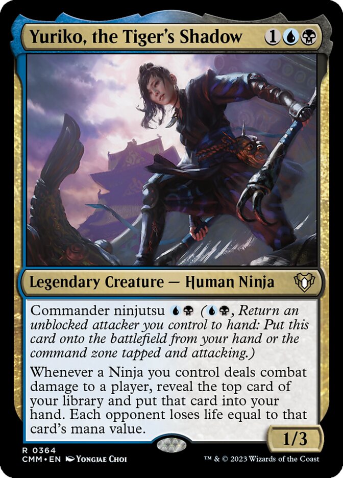 Yuriko, the Tiger's Shadow (Commander Masters)