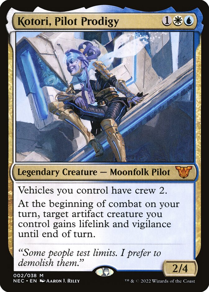 Kotori, Pilot Prodigy (Neon Dynasty Commander)