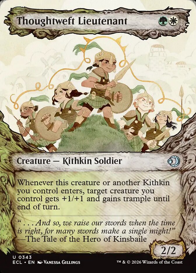 Thoughtweft Lieutenant (Lorwyn Eclipsed)