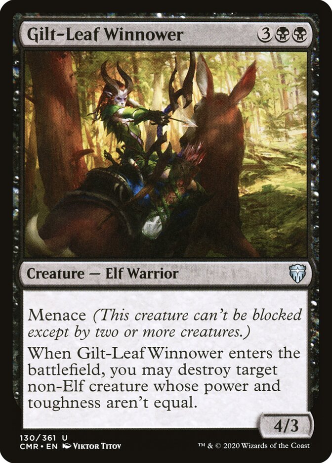 Gilt-Leaf Winnower (Commander Legends)