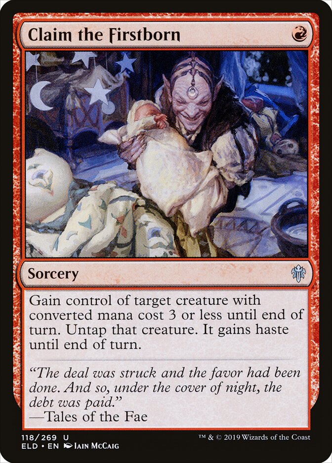 Claim the Firstborn (Throne of Eldraine)