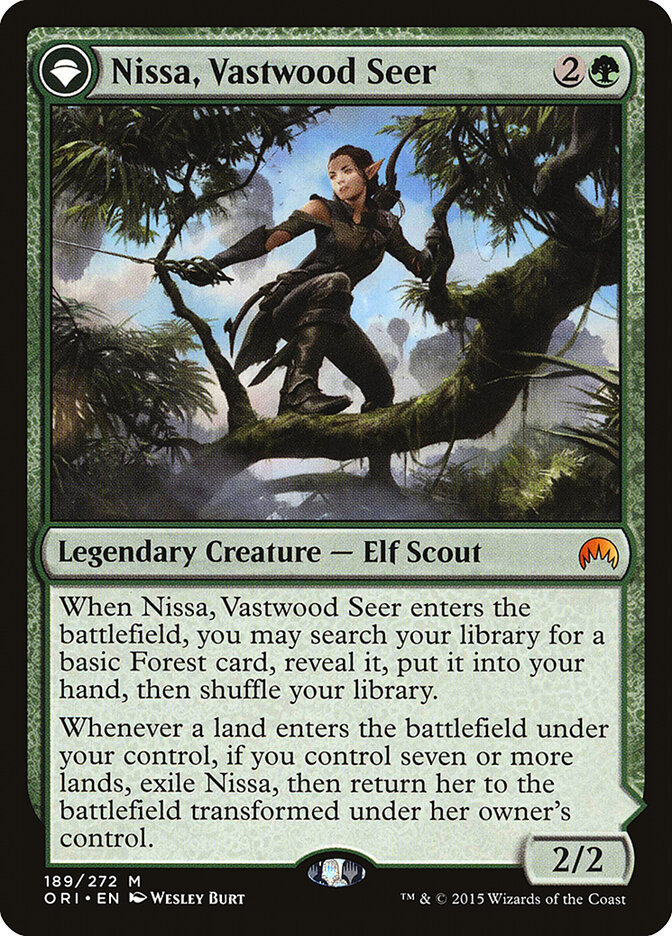 Nissa, Vastwood Seer (Magic Origins)