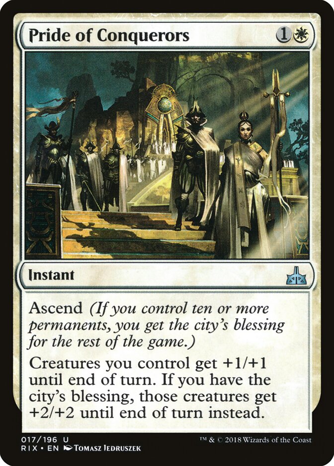 Pride of Conquerors (Rivals of Ixalan)