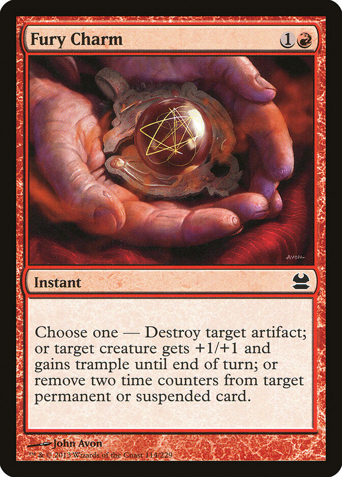 Fury Charm (Modern Masters)