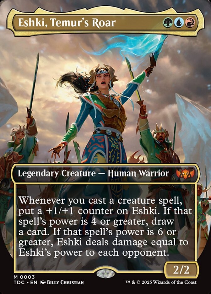 Eshki, Temur's Roar (Tarkir: Dragonstorm Commander)