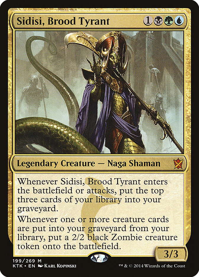 Sidisi, Brood Tyrant (Khans of Tarkir)