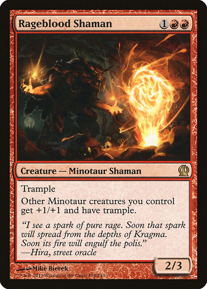 Rageblood Shaman (Theros)