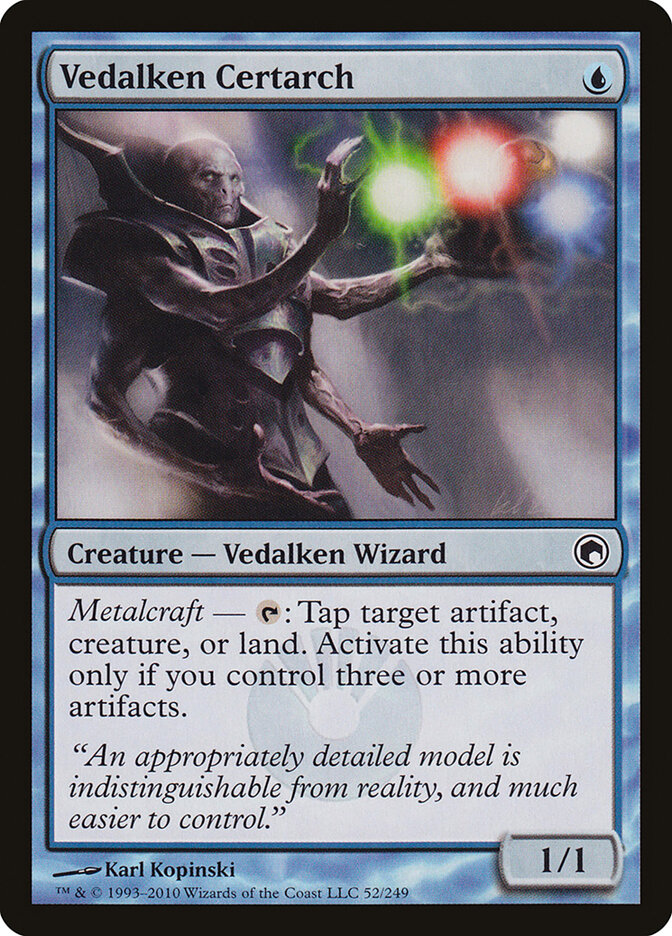 Vedalken Certarch (Scars of Mirrodin)