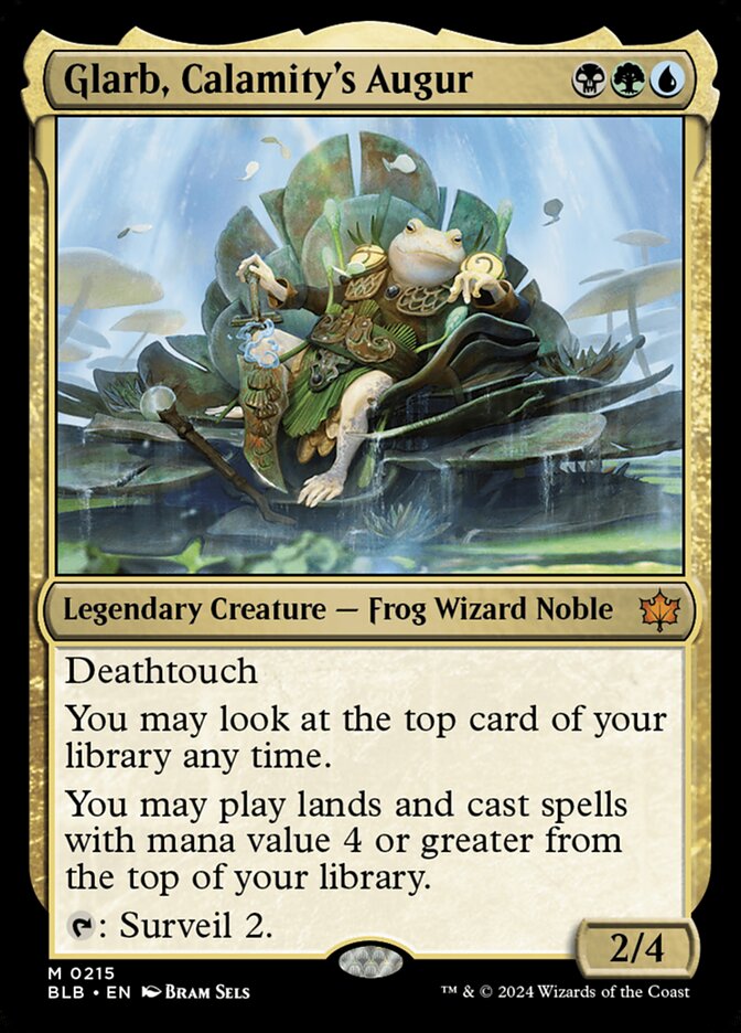 Glarb, Calamity's Augur (Bloomburrow)