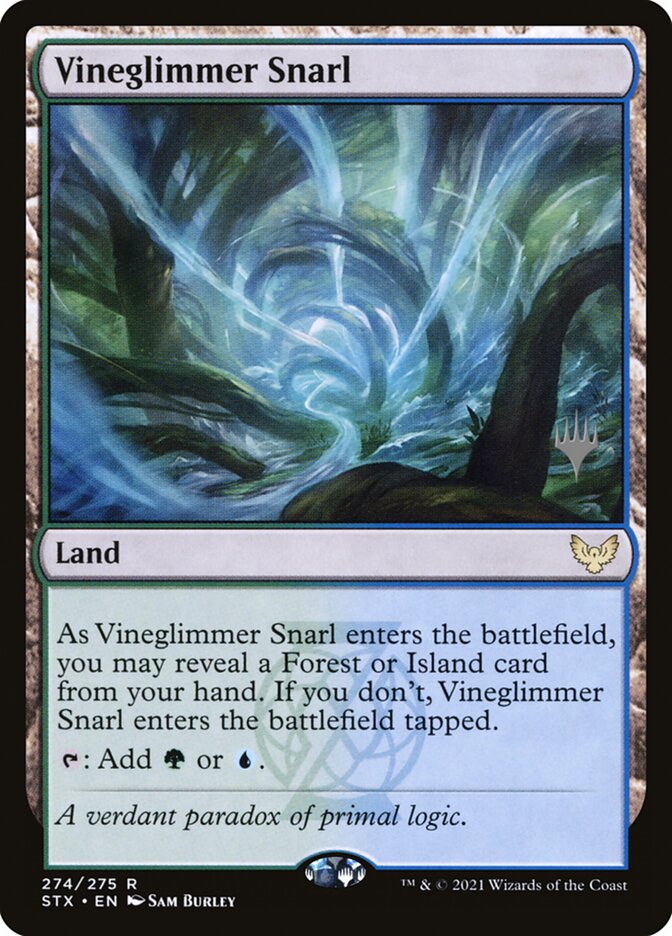 Vineglimmer Snarl (Strixhaven: School of Mages Promos)
